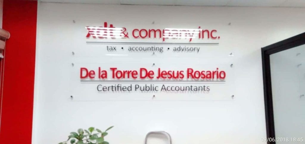 acrylic sign- acrylic signage